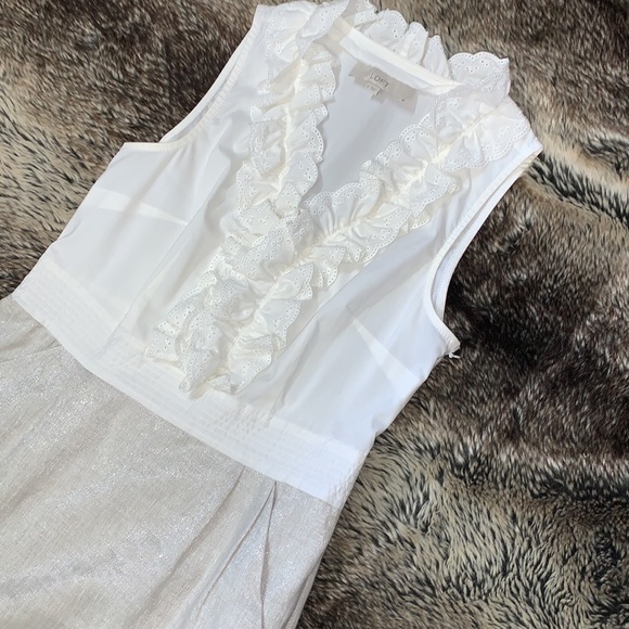 LOFT Dresses & Skirts - 💥PRICE DROP💥 Loft Eyelet Pocket Dress